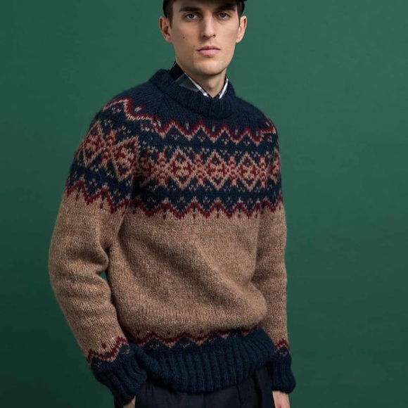 BUFFALO zip up cadigan. FAIRISLE - Picture 7 of 7